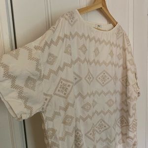 Wilfred Oversized Embroidered Top